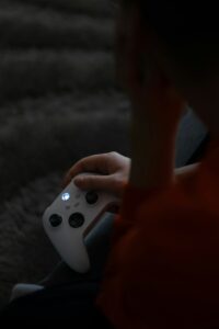 Gamming addiction symbolic picture